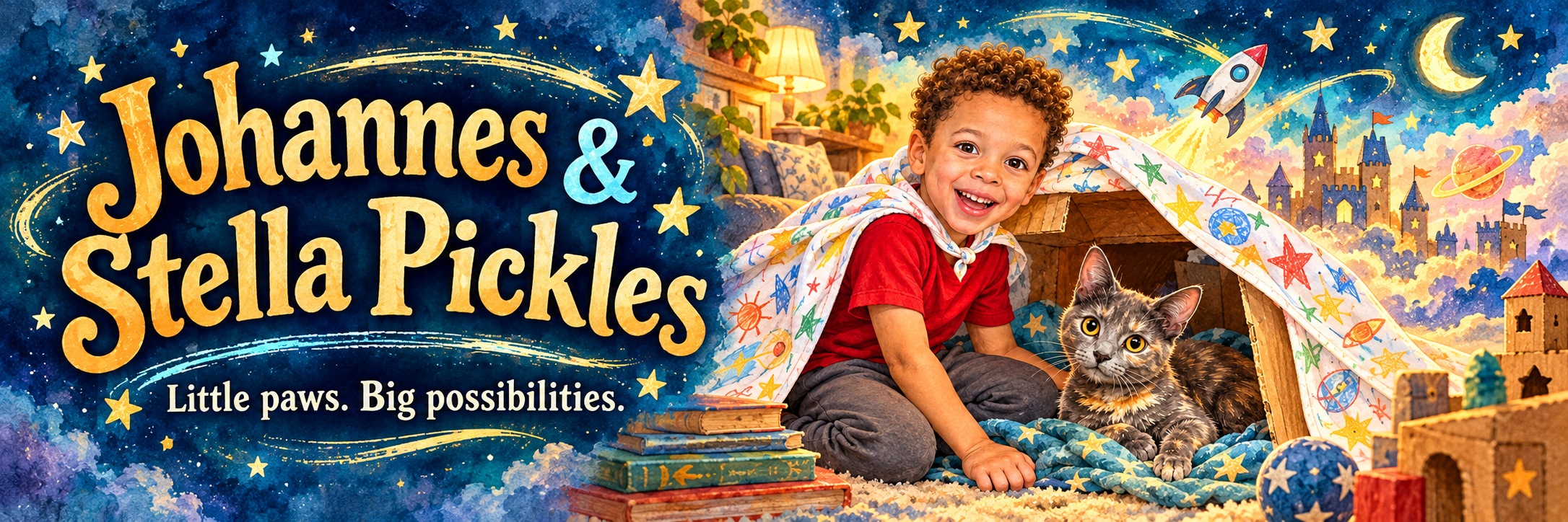 Johannes and Stella Pickles — Little paws. Big possibilities.